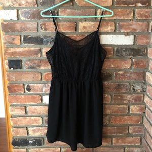 Woman’s Lace Little Black Dress